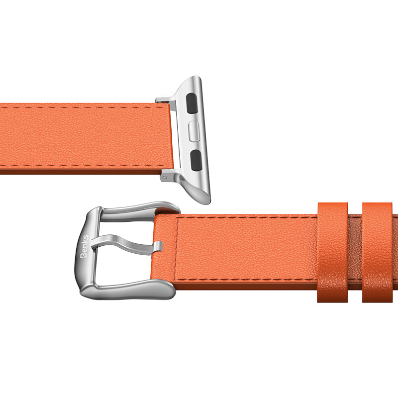Benks Vintage Genuine Leather Serisi Apple Watch 38/40/41/42mm Uyumlu Deri Kordon Strap Kayış