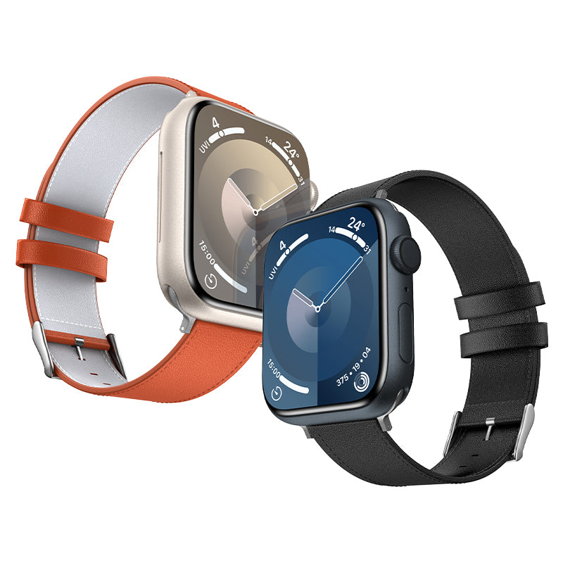 Benks Vintage Genuine Leather Serisi Apple Watch 38/40/41/42mm Uyumlu Deri Kordon Strap Kayış