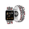 Hello Kitty Apple Watch 38/40/41mm Orjinal Lisanslı Çizgiler & Kitty Silikon Kordon
