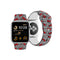 Hello Kitty Apple Watch 38/40/41mm Orjinal Lisanslı Fiyonklar & Çizgiler Silikon Kordon