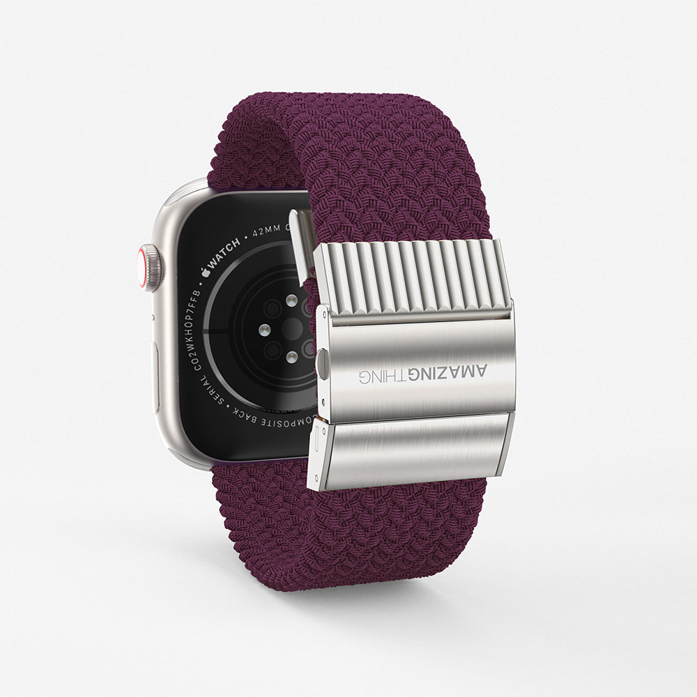 Amazingthing Titan Weave Apple Watch 40mm Örgü Sport Akıllı Saat Kordonu