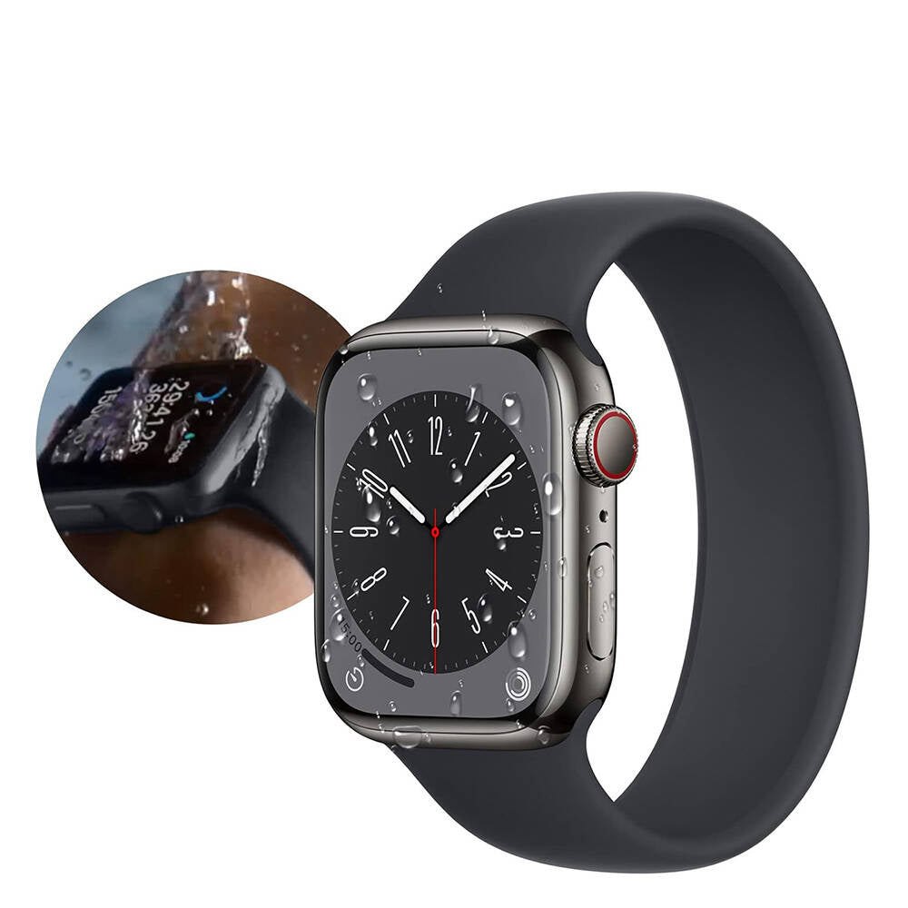 Wiwu Wi-JD105 Apple Watch 40mm Easy Install PMMA Pet Ekran Koruyucu + Kolay Uygulama Aparatı