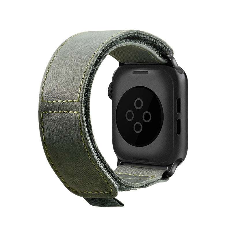 Raptic Canvas Serisi Apple Watch 42/44/45/46/49mm Uyumlu Kumaş Kordon