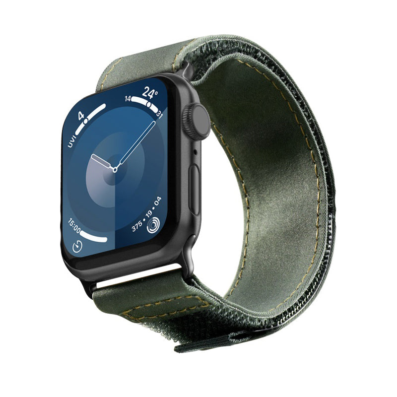 Raptic Canvas Serisi Apple Watch 42/44/45/46/49mm Uyumlu Kumaş Kordon