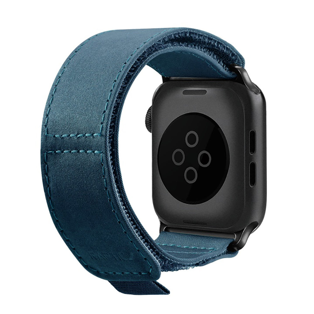 Raptic Canvas Serisi Apple Watch 42/44/45/46/49mm Uyumlu Kumaş Kordon