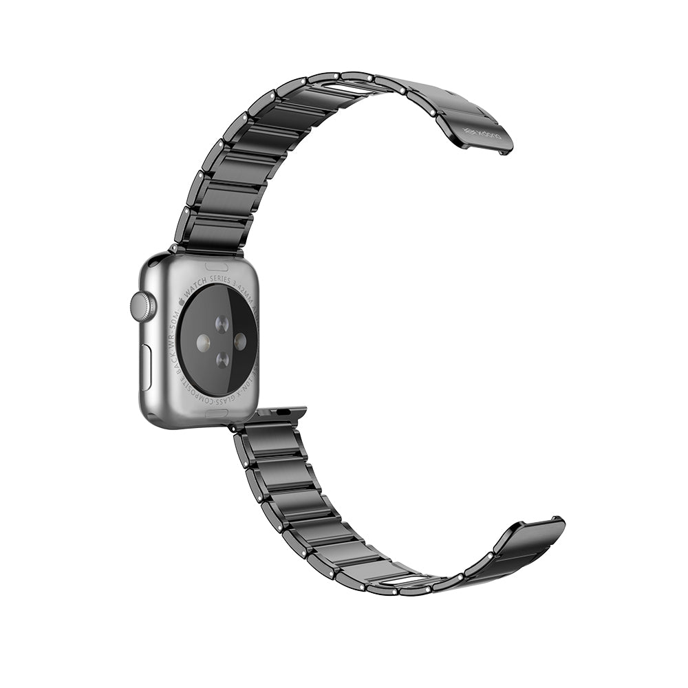 Raptic Classic Serisi Apple Watch 42/44/45/46/49mm Uyumlu Magnetik Metal Kordon