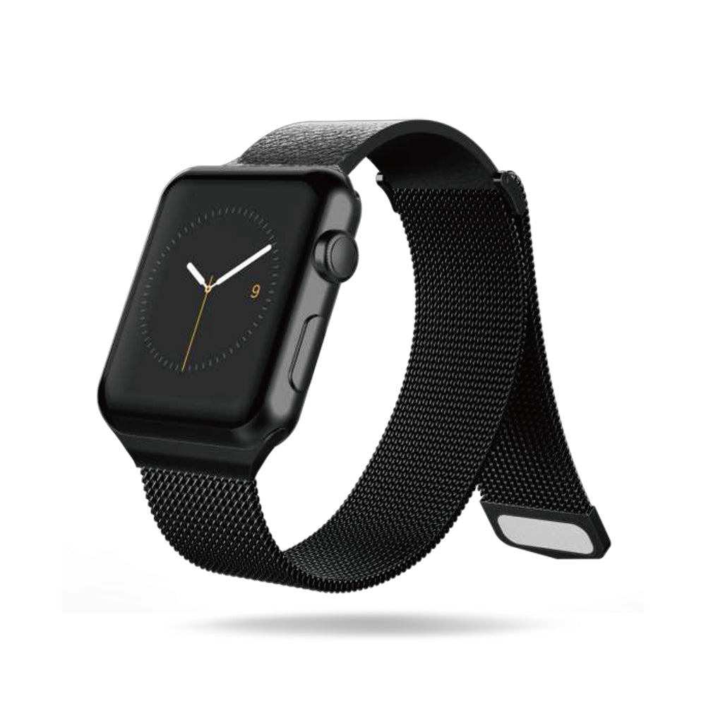 Raptic Hybrid Serisi Apple Watch 42/44/45/46/49 mm Uyumlu Metal Hasır Kordon