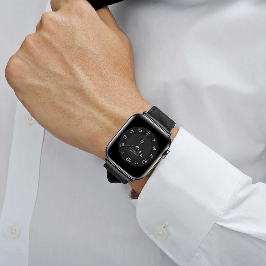 Watch 42mm Wiwu Attleage Watchband Hakiki Deri Kordon - 7
