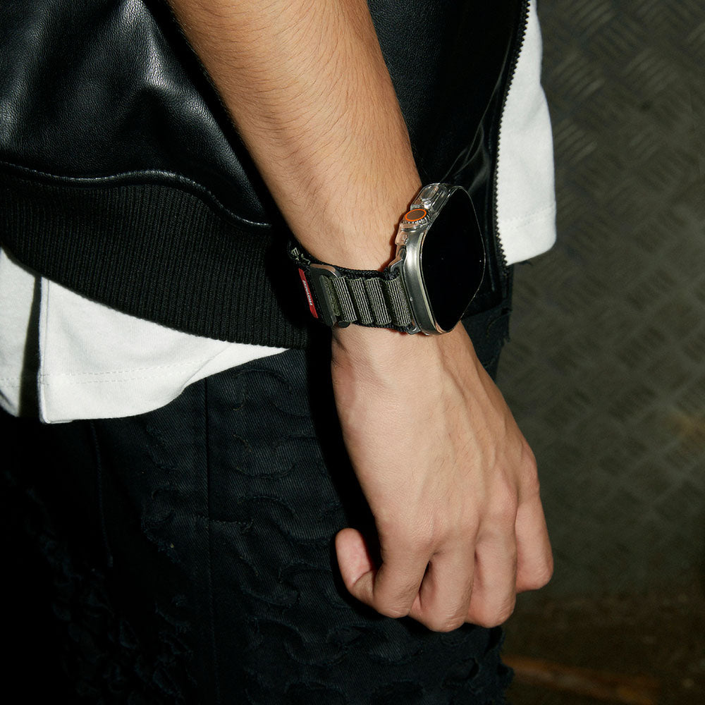 SkinArma Kobu Apple Watch 42/44/45/46/49mm Hasır Kordon