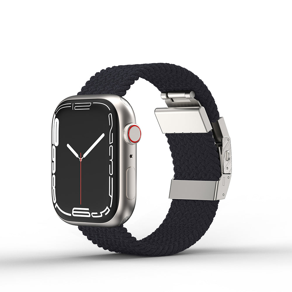 Amazingthing Titan Weave Apple Watch 45mm Örgü Sport Kordon - 1