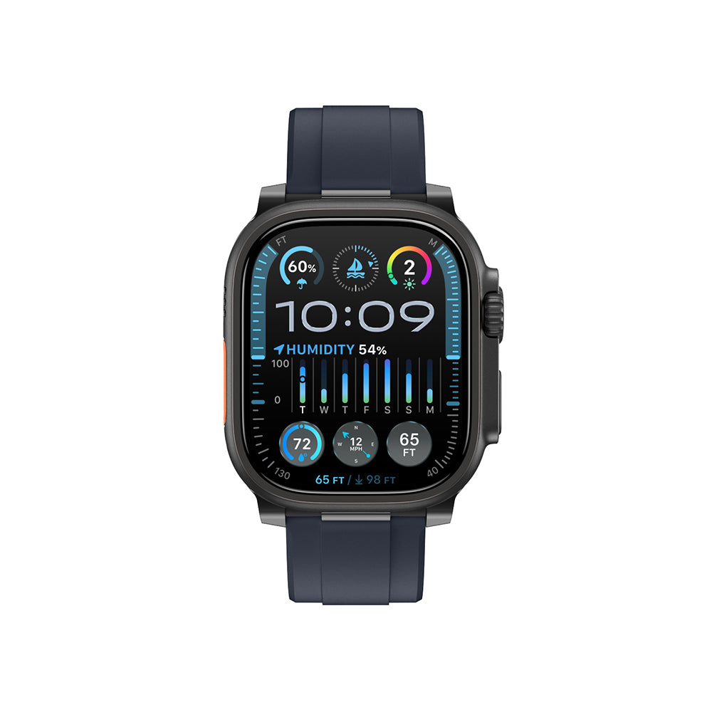 Amazingthing Radix AccuGuard Serisi Apple Watch Ultra 49mm Akıllı Saat Temperli Cam Ekran Koruyucu