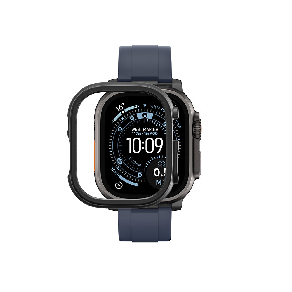 Amazingthing Radix Minimal FullGuard Apple Watch Ultra 49mm Sert PC Kasa ve Ekran Koruyucu