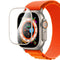 CaseWorld Alloy Serisi Apple Watch Ultra 49mm Safir Akıllı Saat Temperli Cam Ekran Koruyucu