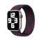 Wiwu Braided Solo Loop Apple Watch 42/44/45/46/49mm Kordon Contrast Color Medium Strap Kayış