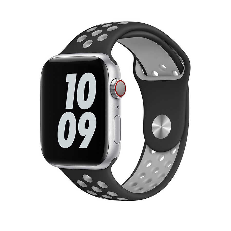 Watch Ultra 49mm Kordon Wiwu Dual Color Sport Band Silikon Strap Kayış - 5