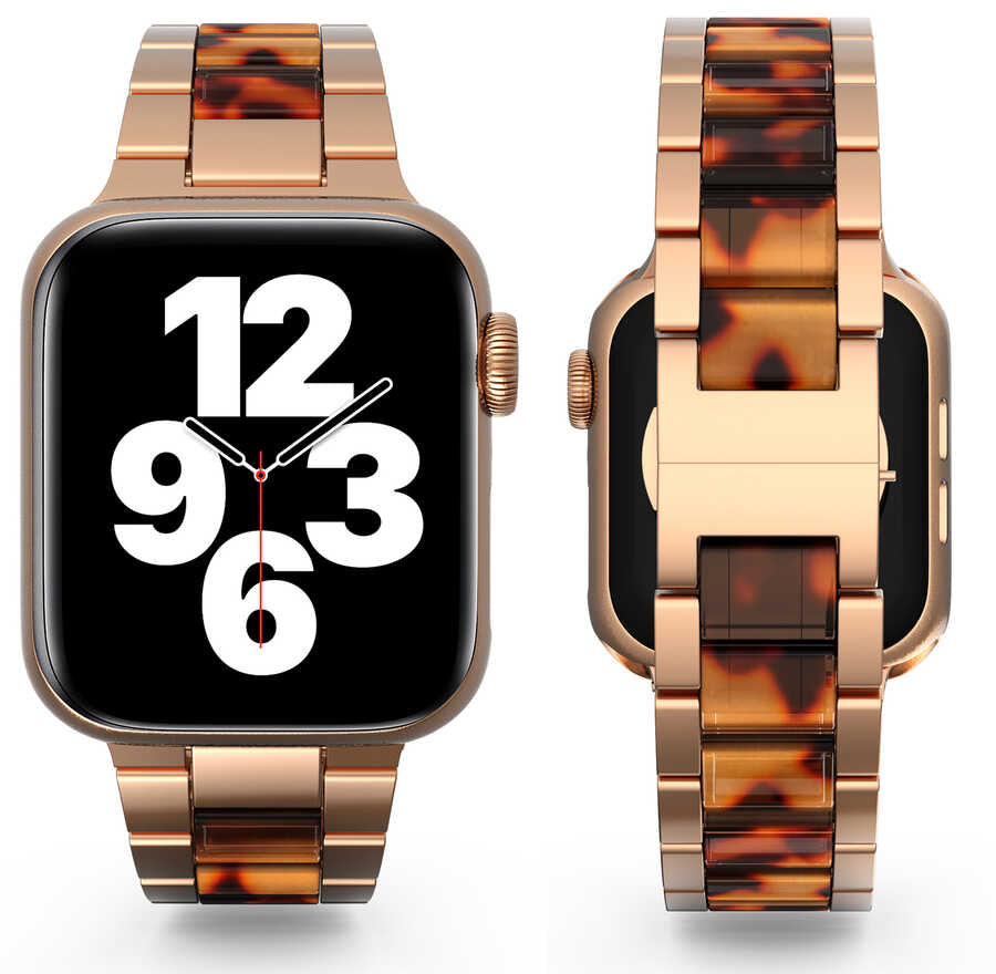 Watch Ultra 49mm Kordon Wiwu Resin Steel Belt Metal Strap Kayış - 16