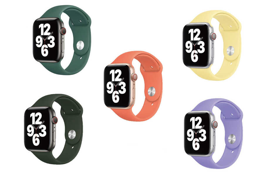 Watch Ultra 49mm Kordon Wiwu Sport Band Silikon Strap Kayış - 3