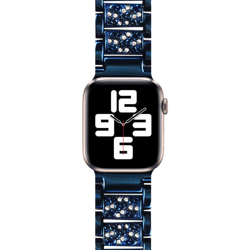 Watch Ultra 49mm Kordon Wiwu Three Beads Set Auger Metal Strap Kayış - 14
