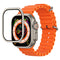 Mohseven iWatch Serisi Watch Ultra 49mm Safir Akıllı Saat Temperli Cam Ekran Koruyucu