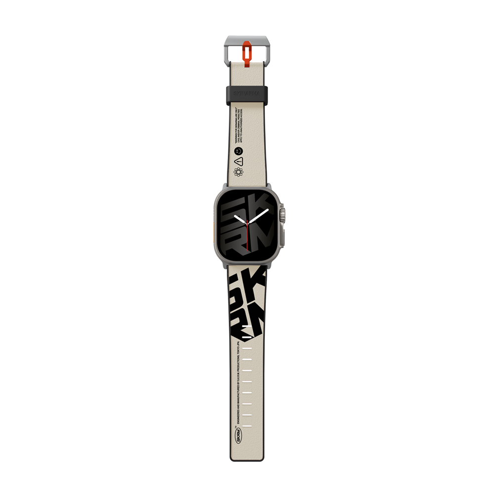 SkinArma Spunk Serisi Apple Watch Ultra 49mm PU Deri Kordon