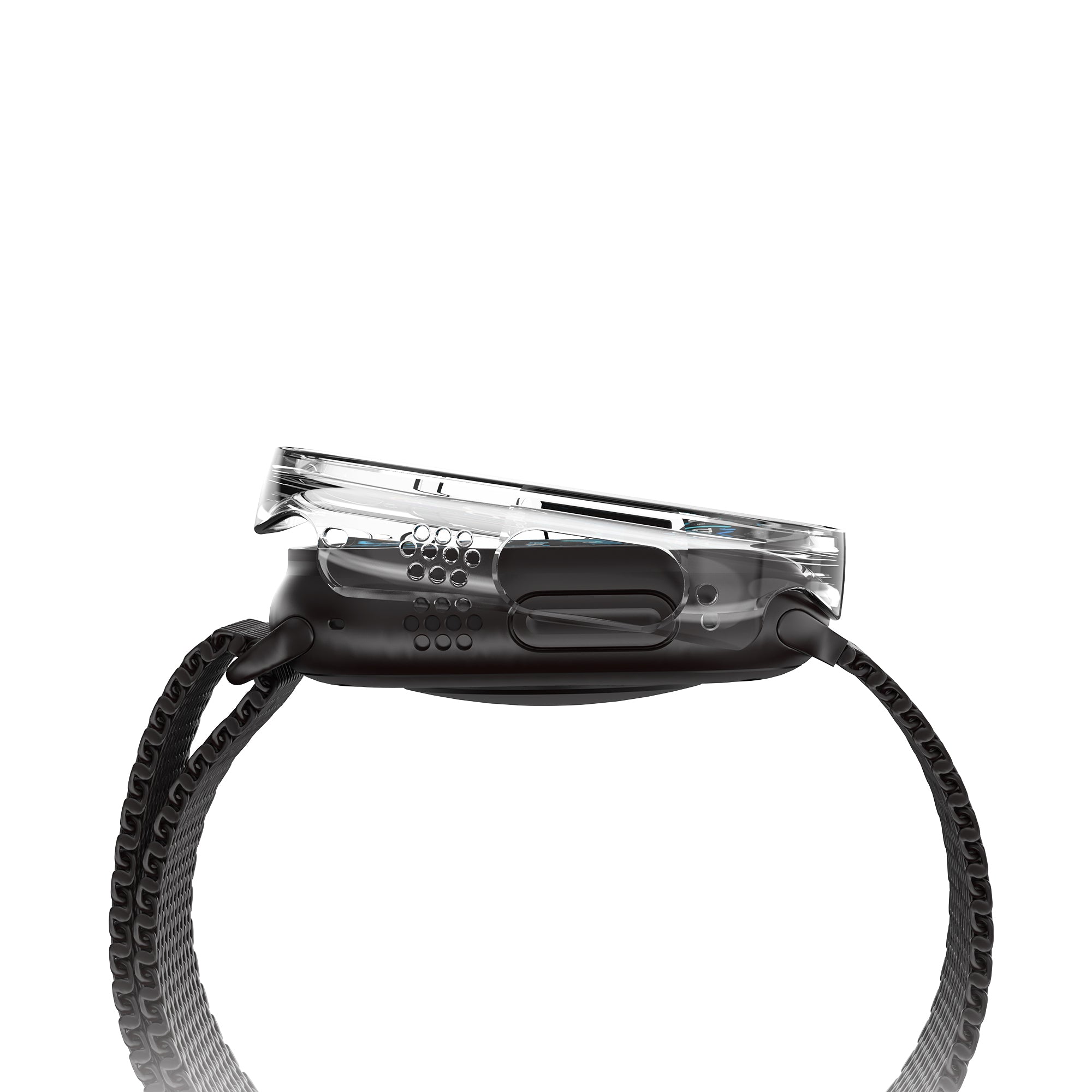 Wiwu JD-108 Apple Watch Ultra 49mm Kasa Koruyucu + HD Ekran Koruyucu Film