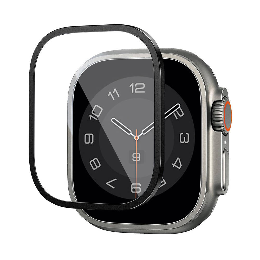 Wiwu Wi-JD106 Apple Watch Ultra 49mm Easy Install Akıllı Saat Temperli Cam Ekran Koruyucu