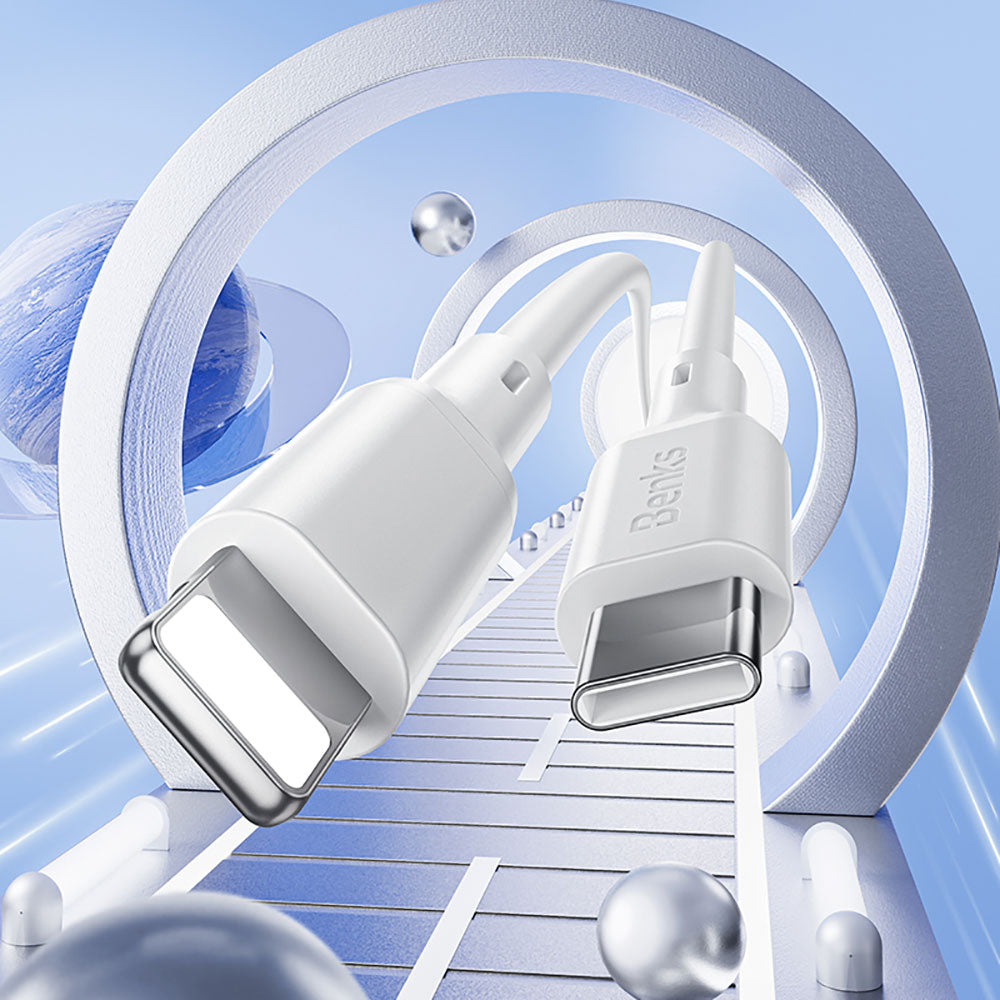 Benks D45 Type-C to Lightning PD 480Mbps 2 Metre Hızlı Şarj ve Data Kablosu