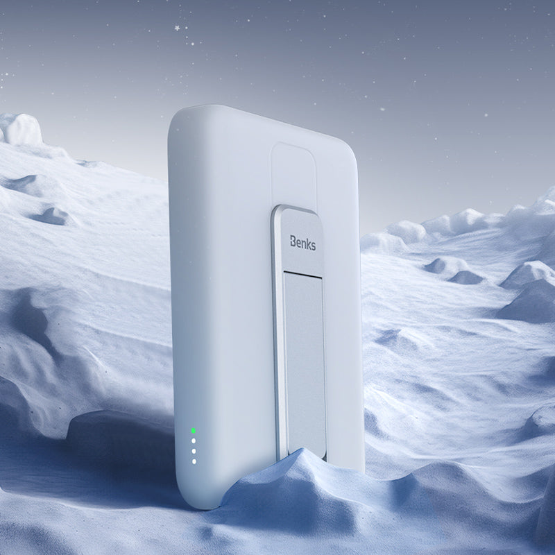 Benks MP08 M-safe Magnetik Standlı İnce Tasarımlı Powerbank 10000mAh