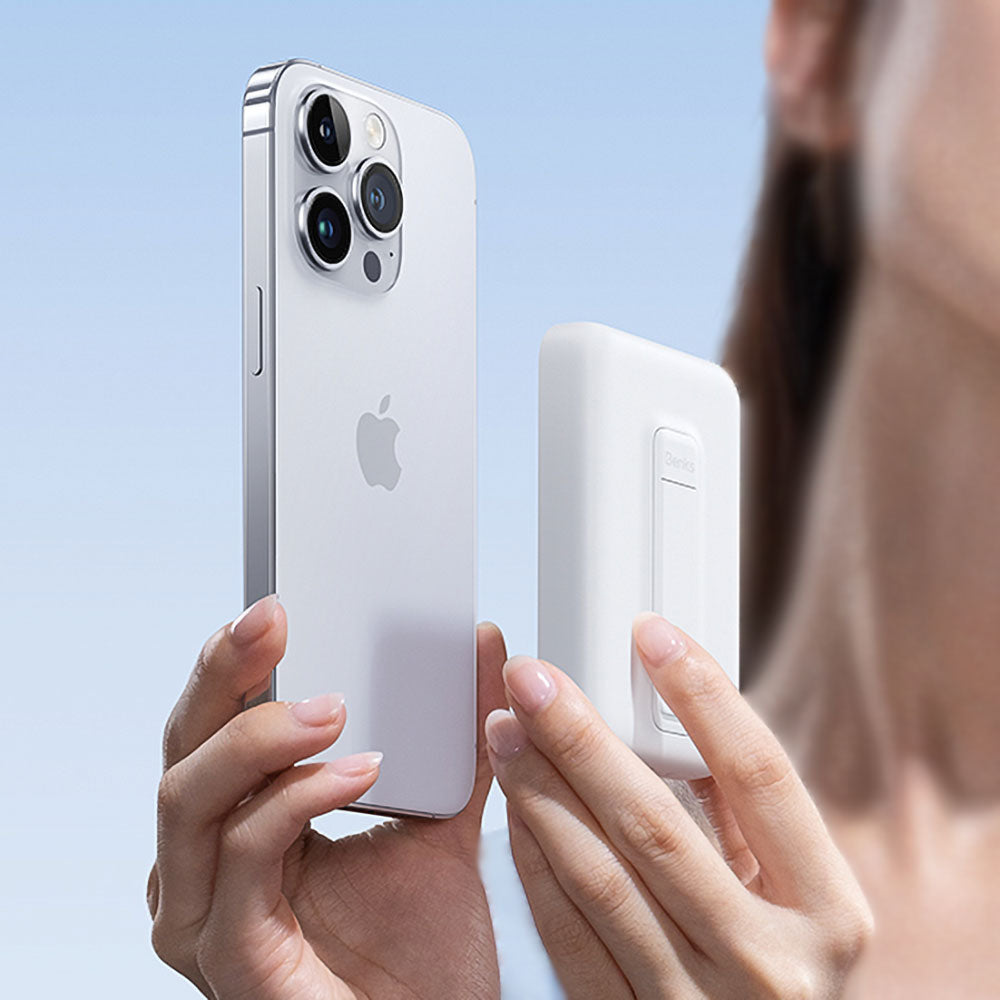 Benks MP09 M-safe Magnetik Standlı İnce Tasarımlı Powerbank 6000mAh