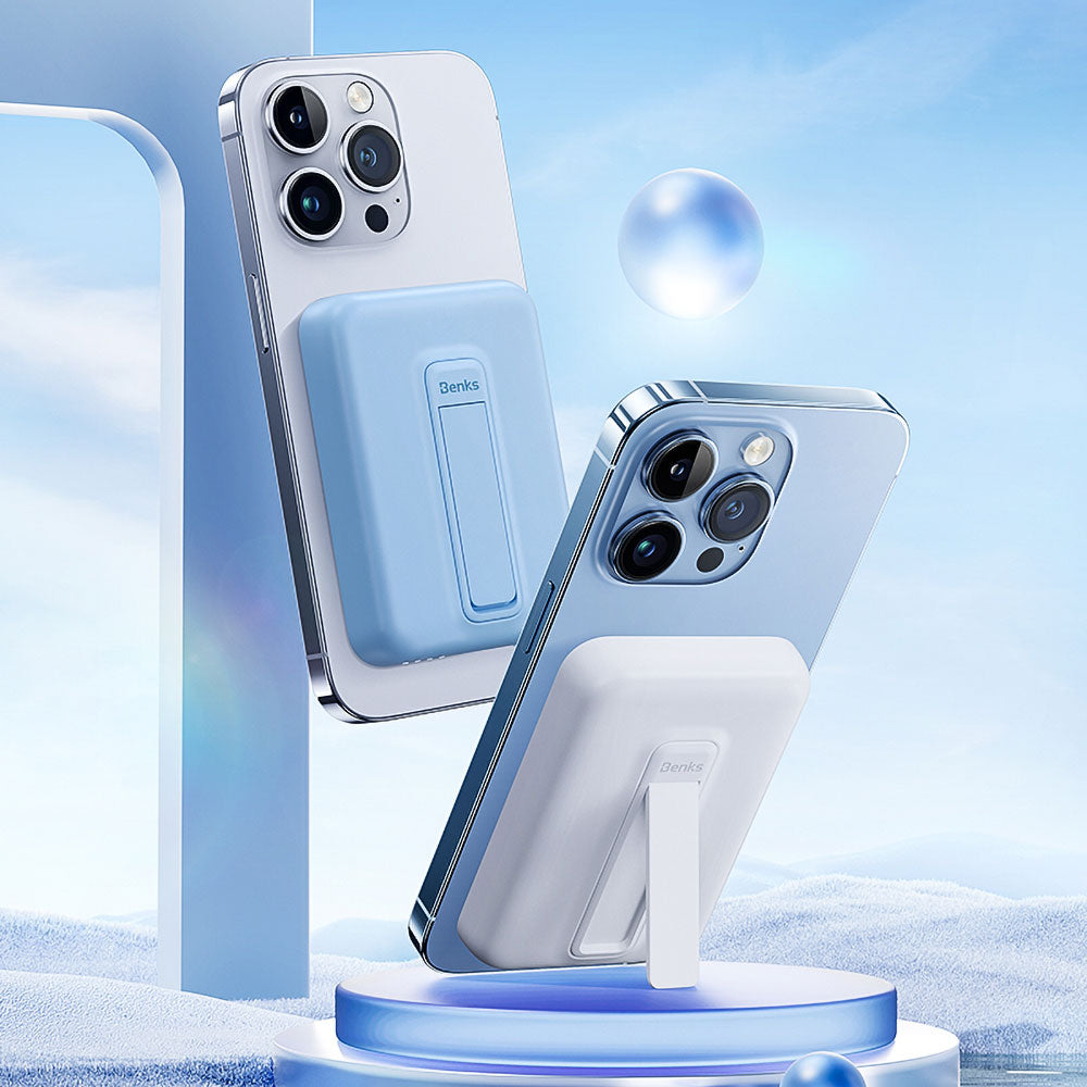 Benks MP09 M-safe Magnetik Standlı İnce Tasarımlı Powerbank 6000mAh