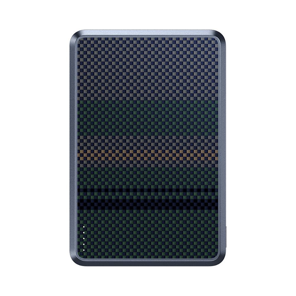 Benks MP16 ArmorGo Magsafe Ultra İnce Aurora Serisi Aramid Fiber 15W 10000mAh Powerbank