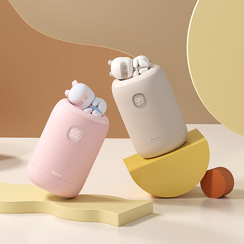 Benks NS03 Dijital Ekran El Isıtıcı Özellikli Aroma Kokulu 15W 10000mAh Powerbank - 11