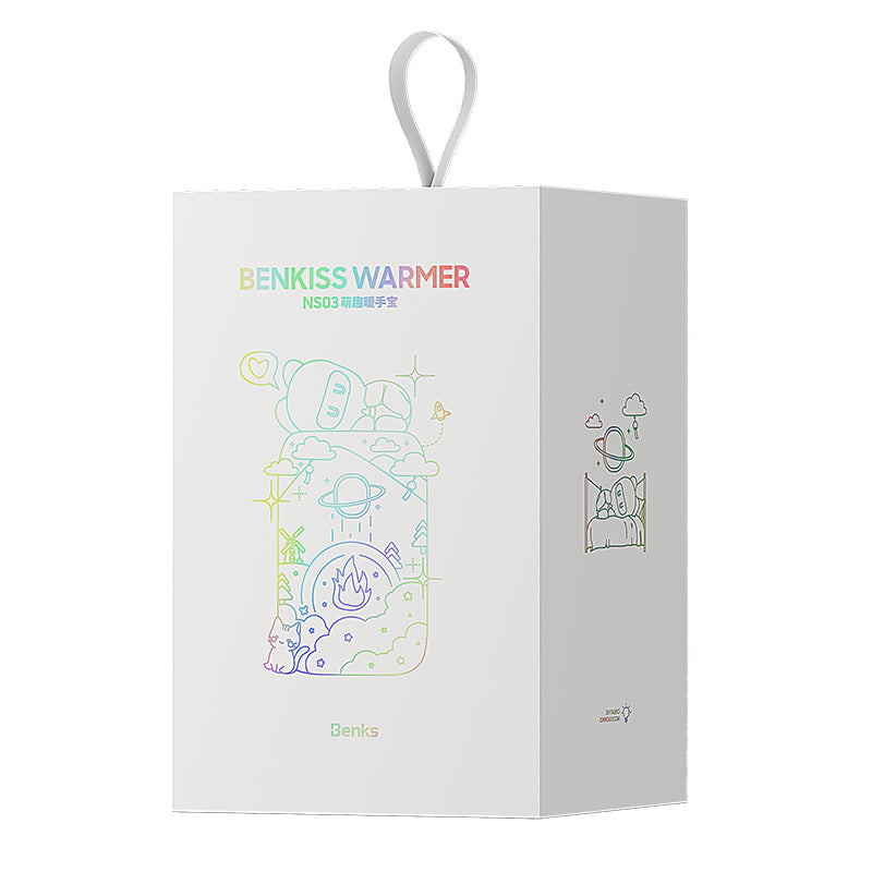 Benks NS03 Dijital Ekran El Isıtıcı Özellikli Aroma Kokulu 15W 10000mAh Powerbank - 12
