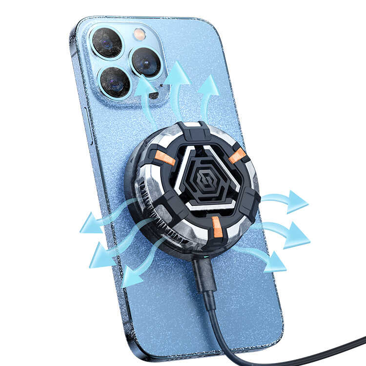 Benks SR05 Whirlwind Magnetic Telefon Soğutucu Fan - 3