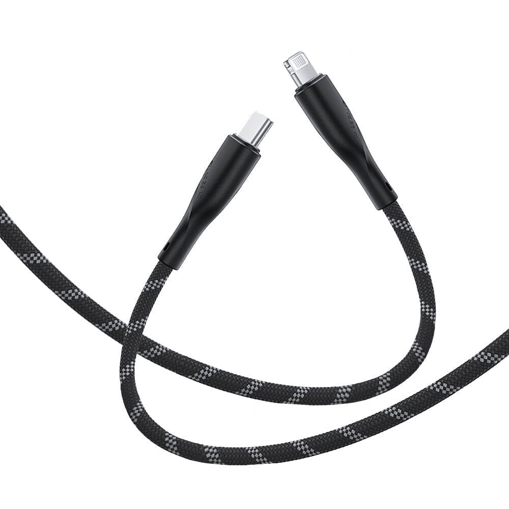 Casebang Type-C To Lightning Hızlı Şarj Özellikli Örgülü 27W PD 1 Metre Şarj Kablosu