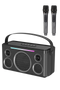 Earldom A40 20W Led Işıklı Karaoke Mikrofonlu Bluetooth Kablosuz Hoparlör