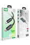 Earldom EC-188CC 1M 60W Hasırlı Type-C to Type-C PD Hızlı Şarj Kablosu