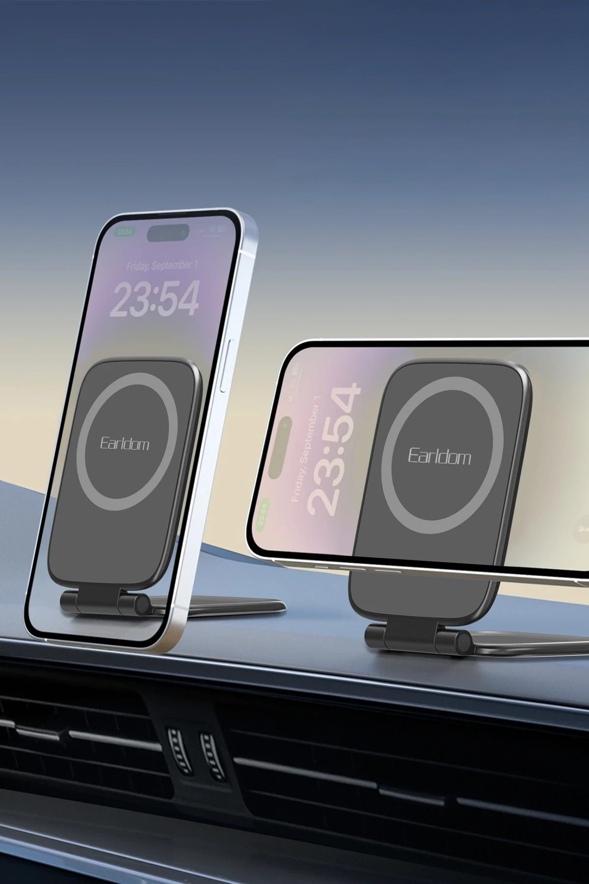 Earldom EH341 Magsafe Uyumlu 360 Dönen Manyetik Araç Tutucu