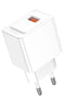 Earldom EU45 18W USB QC 3.0 Çıkışlı ve USB to Type-C Kablolu PD Hızlı Şarj Cihazı