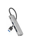 Earldom HUB12 Tak Çalıştır 40cm 4 Adet Usb 2.0 ve 1 Adet Type-C Çıkışlı Usb Çoklayıcı