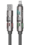Earldom IC02 4in1 240W Type-C to Type-C Ekstra 2.4A USB to Lightning ve 30W Type-C to Lightninge Dönüşme Özellikli PD Hızlı Şarj Kablosu