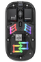 Earldom KM16 1600 DPI Sessiz Transparan Yapılı RGB Kablosuz Ofis Mouse