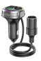 Earldom M113 Bluetooth USB Type-C ve Çakmaklık Çıkışlı Hızlı Araç Şarjı