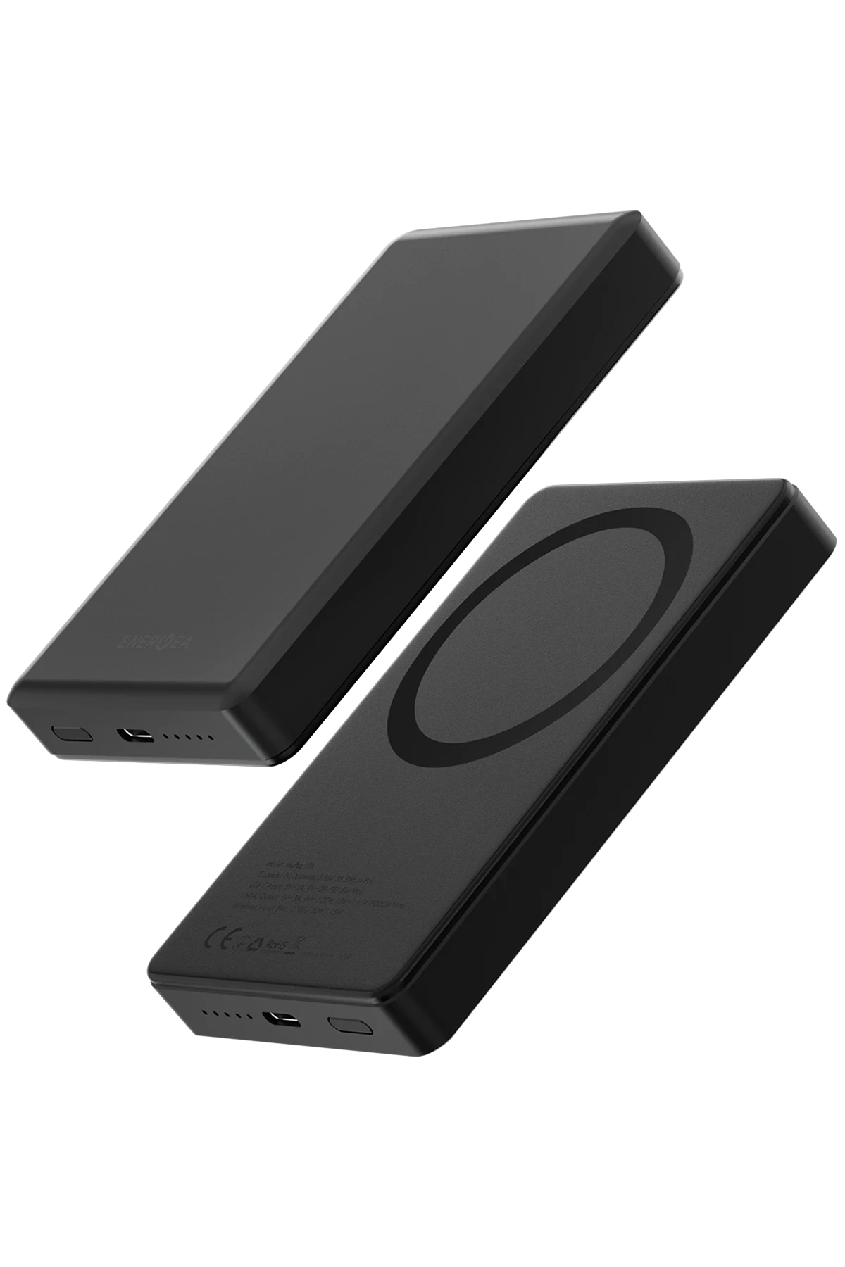 Energea AluPac 10K 10.000 mAh 20W Type-C ve 15W Kablosuz Şarj Çıkışlı PD Hızlı Şarj Magsafe Powerbank