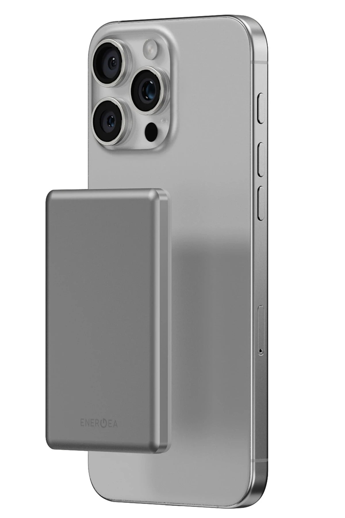 Energea AluPac Mini 5K 5.000 mAh 20W Type-C ve 15W Kablosuz Şarj Çıkışlı PD Hızlı Şarj Magsafe Powerbank