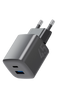 Energea AmpCharge Mini 45 1 Adet 45W Type-C ve 30W USB Çıkışlı PD PPS QC 3.0 GaN Hızlı Şarj Aleti