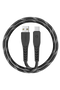 Energea NyloFlex USB 2.0 1.5M 5A USB to Type-C Hızlı Şarj Kablo