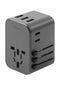Energea TravelWorld 35 Universal 1 Adet 35W Type-C 1 Adet 15W Type-C ve 3 Adet 12W USB Çıkışlı PD Hızlı Şarj Aleti