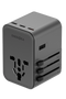 Energea TravelWorld Universal GaN45 1 Adet 45W Type C 2 Adet 15W Type C ve 2 Adet 12W USB Çıkışlı PD Hızlı Şarj Aleti