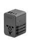 Energea TravelWorld Universal GaN70 1 Adet 70W Type C 2 Adet 15W Type C ve 2 Adet 15W USB Çıkışlı PD Hızlı Şarj Aleti